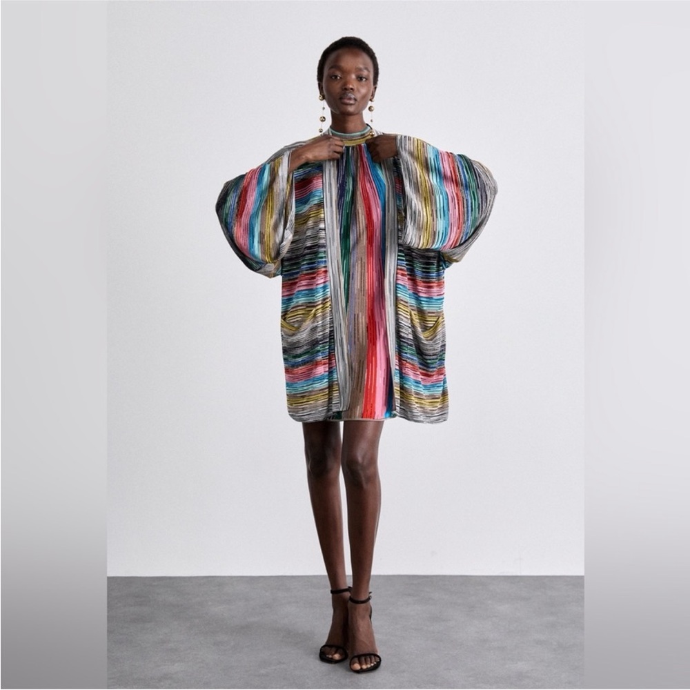 MISSONI Oversized metallic space-dyed knitted cardigan